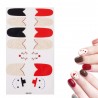 Nail Art Αυτοκόλλητα, Διακοσμήσεις άκρων νυχιών, Χριστουγεννιάτικο στυλ, Χρυσό