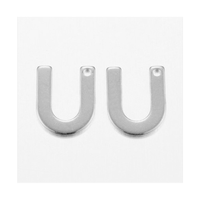 2 τεμ, 11x10 χλστ, 304 Ανοξείδωτο Ατσάλι, Γράμμα "U", Κρεμαστό, Ατσαλιού