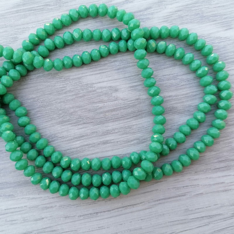 Πολύπλευρα Κρυσταλλάκια, Χάντρα, Πράσινο