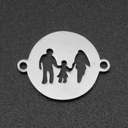 201 Ανοξείδωτο Ατσάλι, Οικογένεια, Φλατ Στρογγυλο με Συνδέσμους, Ατσαλιού