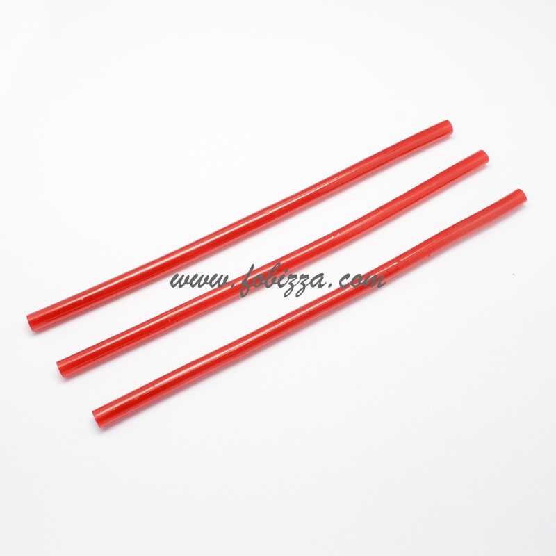 1 τεμ, 200x10 χλστ, Ράβδος Σιλικόνης, Κόκκινο