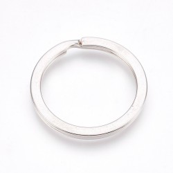 Κρίκοι για Μπρελόκ, Μεταλλικό, Πλατίνας