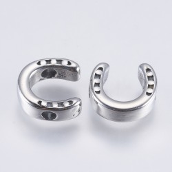 1 τεμ, 10x3 χλστ, 316 Ανοξείδωτο Τιτανίου, Πέταλο, Γούρι, Κρεμαστό, Ατσαλιού