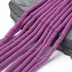 350 τεμ, 6 χλστ, Χάντρες απο Πολυμερικό Πηλό, Ροδέλα/Δίσκος, Ορχιδέας