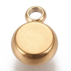 5 τεμ, 4 χλστ δίσκος, 316 Ατσάλι Τιτανίου, Καστόνι, Στρογγυλό, Κρεμαστό (STK-4MM-GS)