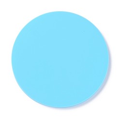 1 τεμ, 110x7 χλστ, Καλούπια Σιλικόνης, για DIY Κατασκευές με Υγρό Γυαλί, Στρογγυλό με Σχέδιο, Δέντρο της Ζωής, Μπλε