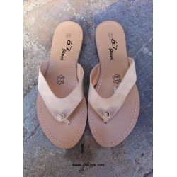 Δερμάτινες Παντόφλες για Χειροποίητες Κατασκευές, Μαύρο