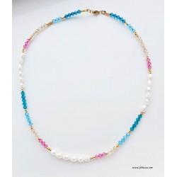 60 τεμ, 6 χλστ, Αυστριακό Κρύσταλλο, Πολύπλευρος Κώνος, Χάντρα, Πολύχρωμο