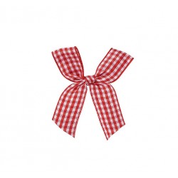 4 τεμ, 80x70 χλστ, Καρό Χριστουγεννιάτικα Φιογκάκια (BLW-80MM-BR)