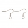 4 τεμ, 22 χλστ, 304 Ανοξείδωτο Ατσάλι, Σκουλαρίκι Άγκιστρο, Ατσαλιού