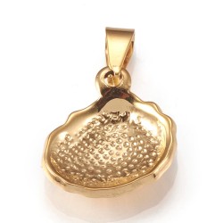 1 τεμ, 20x19 χλστ, 304 Ανοξείδωτο Ατσάλι, Κοχύλι Κρεμαστό, Αχιβάδα (SCW-20M-G)