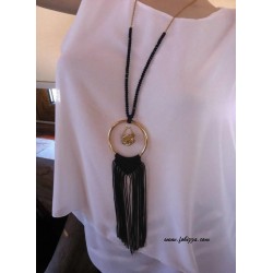 Ονειροπαγίδες σε ιδιαίτερα στυλ και χρώματα. Χάλκινα Στοιχεία, Μακραμέ Σχοινί και Φουντίτσες σε Κόκκινο Μαύρο και Μπλε