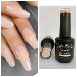 15 ml, Βάση Καμουφλάζ για Ημιμόνιμα Νύχια, Επέκταση και Ενίσχυση του Φυσικού Νυχιού, Μπεζ Ροζ Nude, Νύχια (KEB-15ML-BPN)