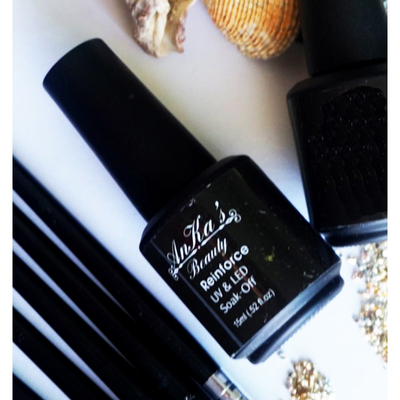 15 ml, Gel Ενίσχυση, Ενδυνάμωσει και Σταθεροποιήσει του Φυσικού Νυχιού χωρίς να χρειάζεται επέκταση, Διαφανές (RFG-15ML-CL)