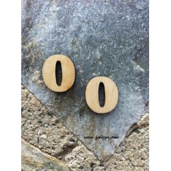 2 τεμ, 20x16 χλστ, Αριθμοί απο Ξύλο