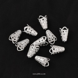 100 τεμ, 4x7 χλστ, Χαλκός, Συνδετικό άκρης, Χρυσό