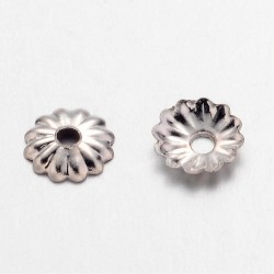 10 τεμ, 12x4 χλστ, 2 χλστ τρύπα, Ακρυλικό Στεφάνη, Καπάκι, Χρυσό