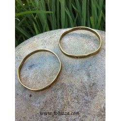 1 τεμ, 43 χλστ διάμετρος, Μεταλλικός, Κρίκος, Χρυσό Αντίκας