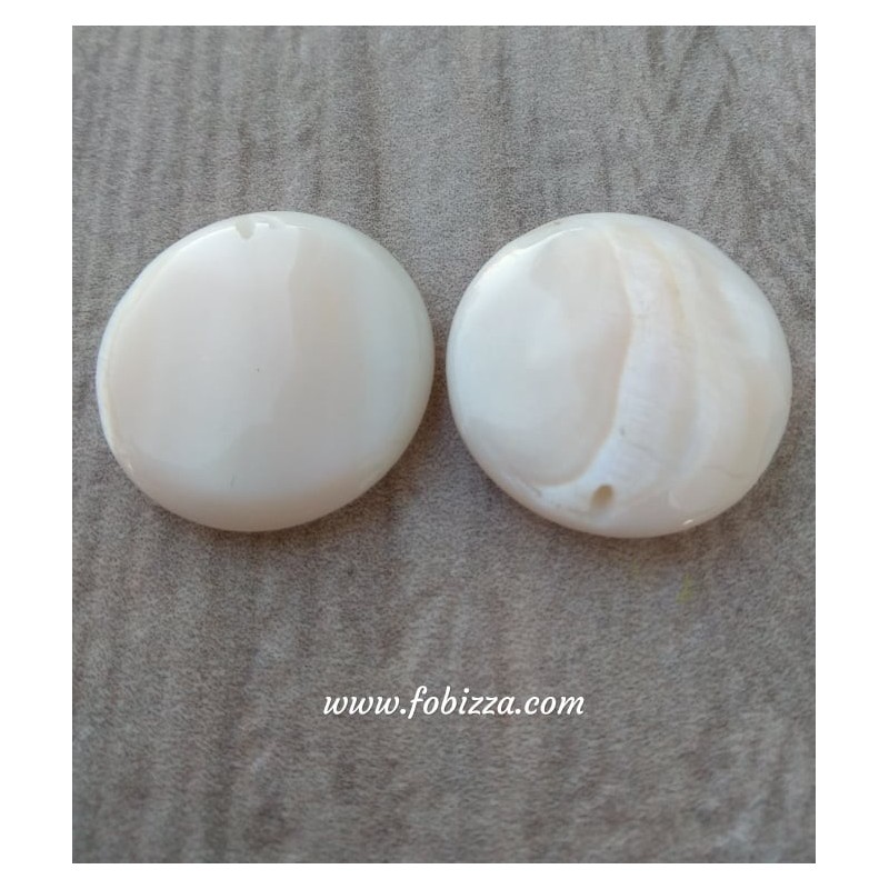 10 τεμ, 8,14x5,8 χλστ, Φυσική λευκή πέρλα Οβάλ