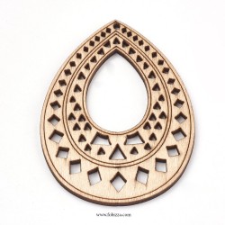 2 τεμ, 67 χλστ, Ξύλινο Δάκρυ, Κρεμαστό