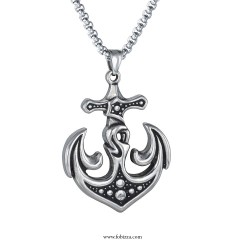 1 τεμ, 55 χλστ, 304 Ανοξείδωτο Χάλυβα, Άγκυρα, Κρεμαστό, Ασημί Αντίκας