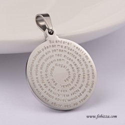 1 τεμ, 23 χλστ, 304 Ανοξείδωτο Χάλυβα, Δίσκος της Φαιστού, Ατσαλιού