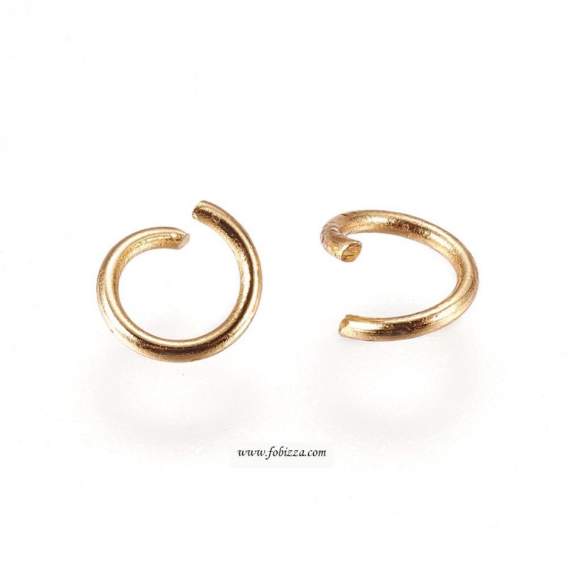 304 Aνοξείδωτο Ατσάλι, Κρικάκια με ανοιγμα, Χρυσό