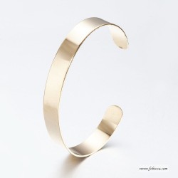 1 τεμ, 67 χλστ, 304 Ανοξείδωτο Ατσάλι Επιχρυσωμένο με 18Κ Χρυσό, Βραχιόλι, Χρυσό