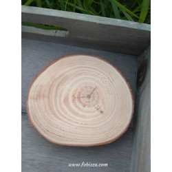 1 τεμ, 12 εκατ, Φετα Ξύλο, Κορμός, Χωρίς Τρύπα, Φυσικό