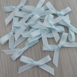 20 τεμ, 30 χλστ, Σατεν Φιογκάκια, σε Ροζ και Γαλάζιο
