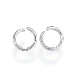 50 τεμ, 5x0,7 χλστ, 304 Aνοξείδωτο Ατσάλι, Κρικάκια με ανοιγμα, Ατσαλιού