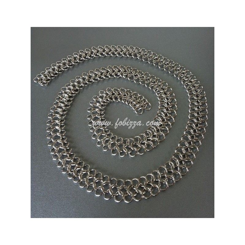 6 μέτρα/1 ρολό, 2 χιλ/στά πάχος, Σύρμα από Αλουμίνιο, Ασήμι