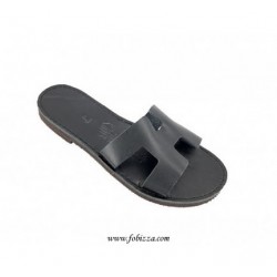 Δερμάτινες Παντόφλες για Χειροποίητες Κατασκευές, Μπεζ