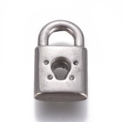 1 τεμ, 16 χλστ, 304 Ανοξείδωτο Ατσάλι, Λουκετάκι, Κρεμαστο, Ατσαλιού